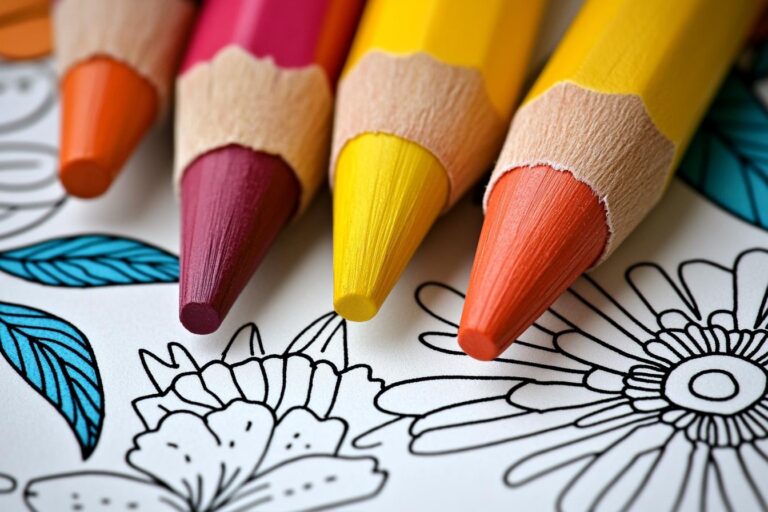 Adult Coloring Pages : Stress Relief, Creativity, and Focus