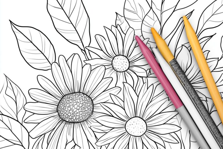 Adult Coloring Pages Landscapes : Find Tranquility and Creativity