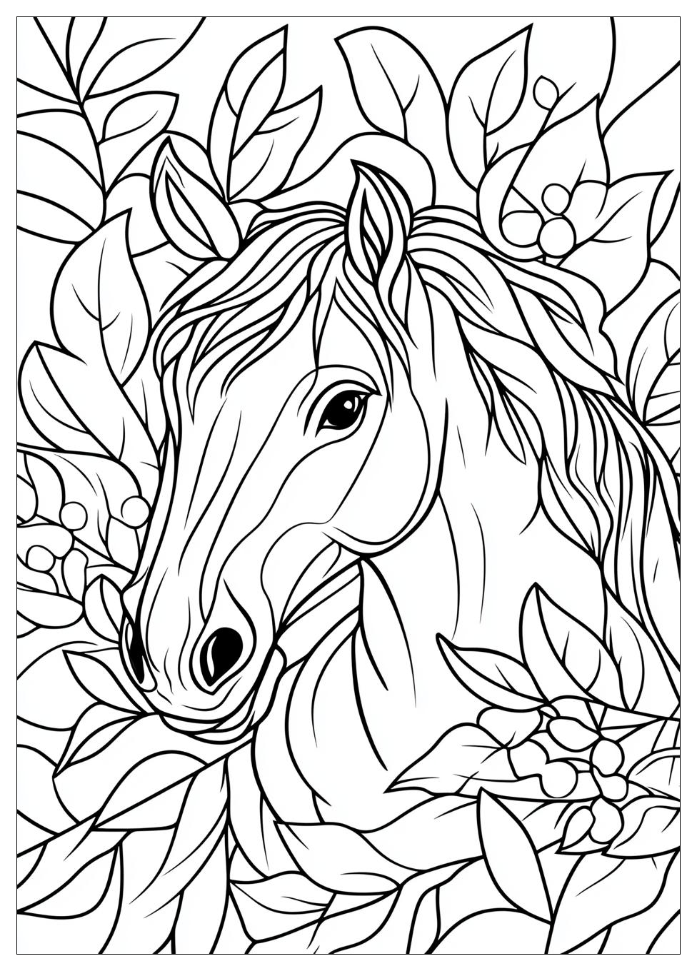 adult_horse_coloring_pages_13