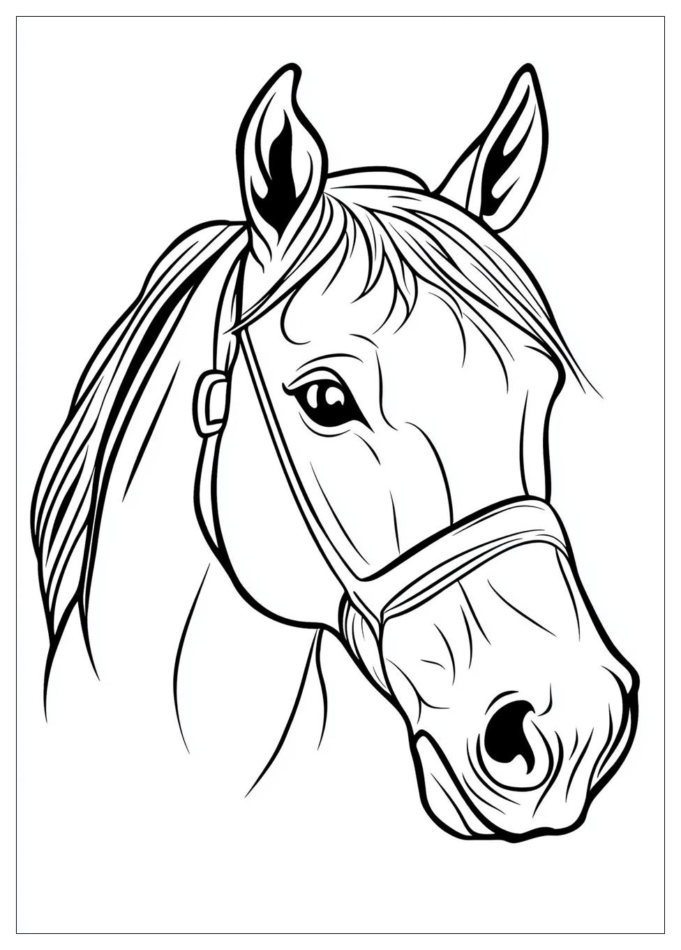 adult_horse_coloring_pages_2