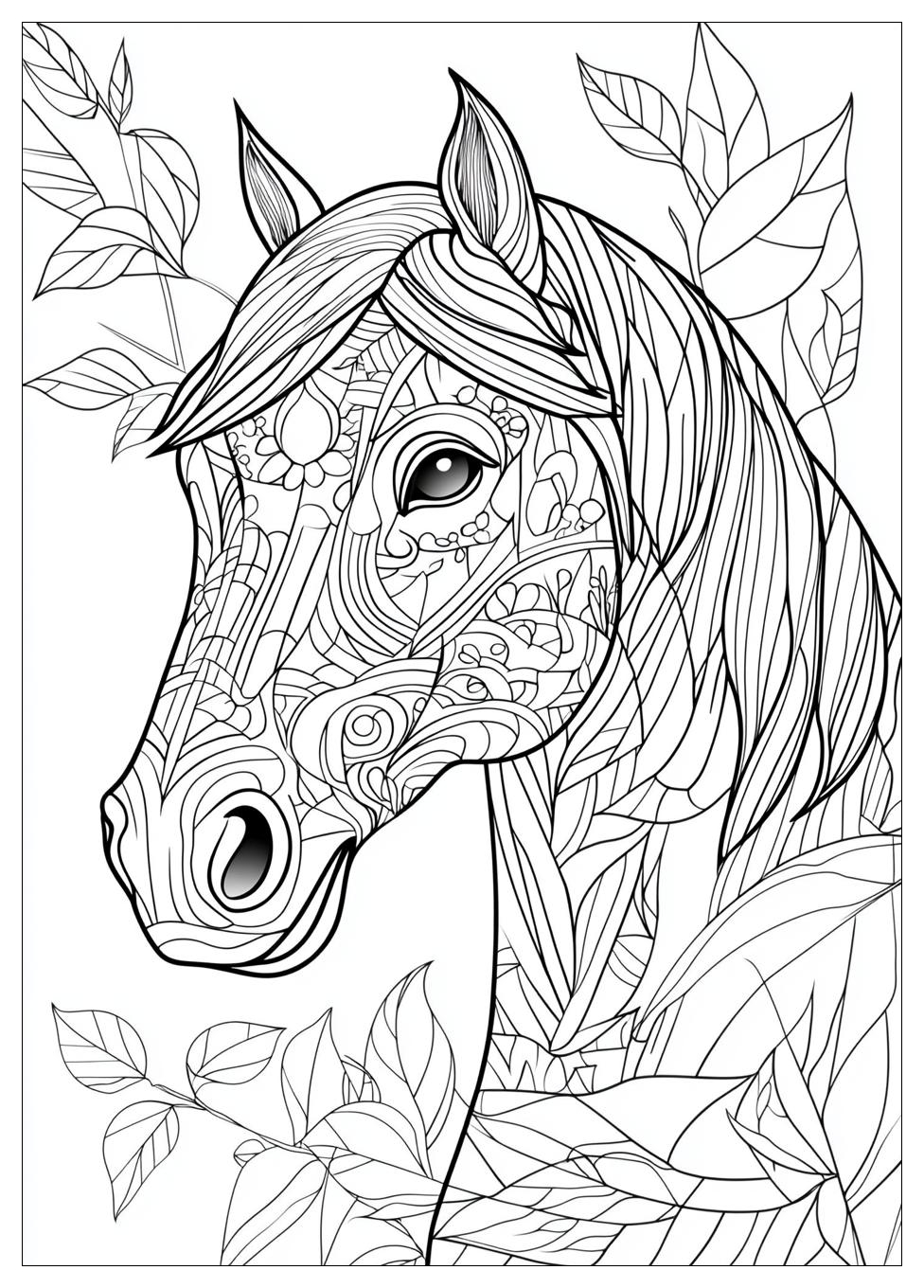 adult_horse_coloring_pages_22