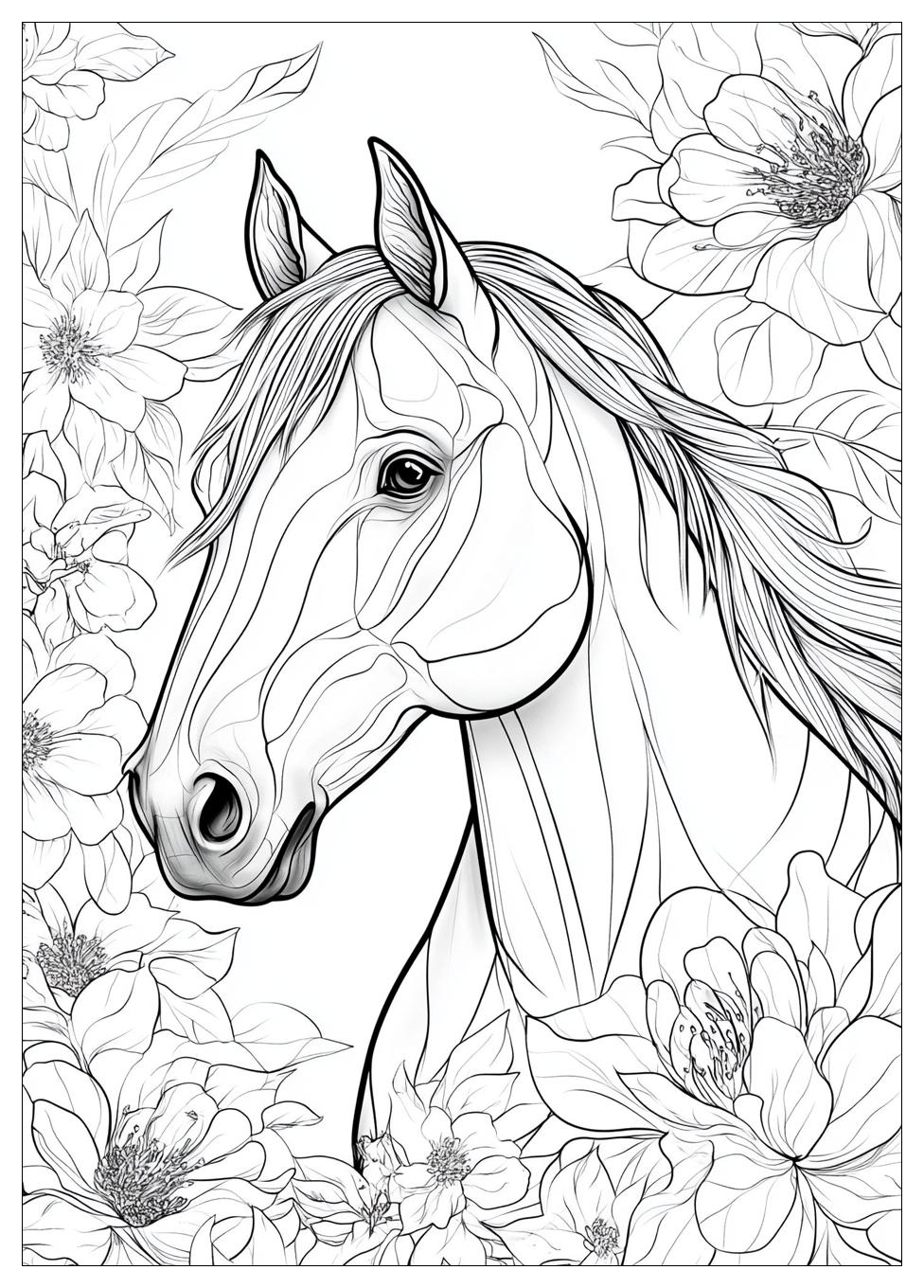 adult_horse_coloring_pages_23