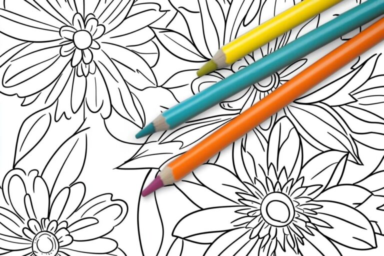 Aesthetic Coloring Pages : Color Your Way to Calm and Creativity