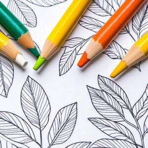 Aesthetic Plant Coloring Pages - Aesthetic Plant Coloring Pages 300x300 