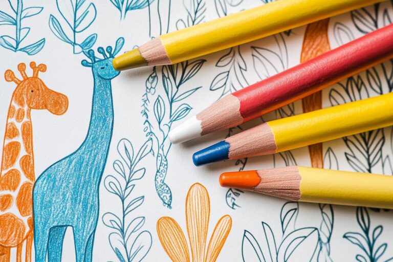 African Coloring Pages : Explore Culture, Wildlife, and History