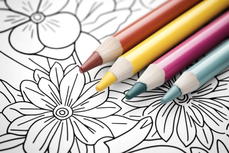 April Coloring Pages : Spring Fun and Easter Delights