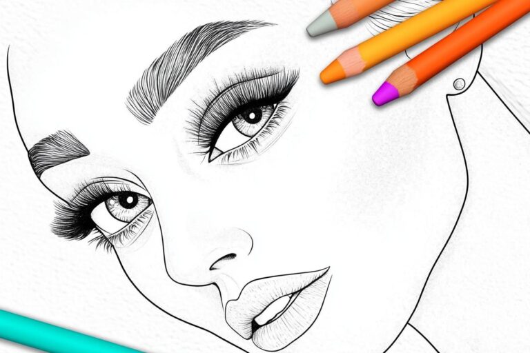 Ariana Grande Coloring Pages : Color Your Love for the Pop Star