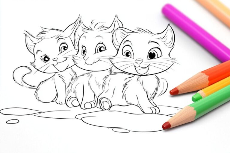 Aristocats Coloring Pages : Color Your Way into the World of the Aristocats