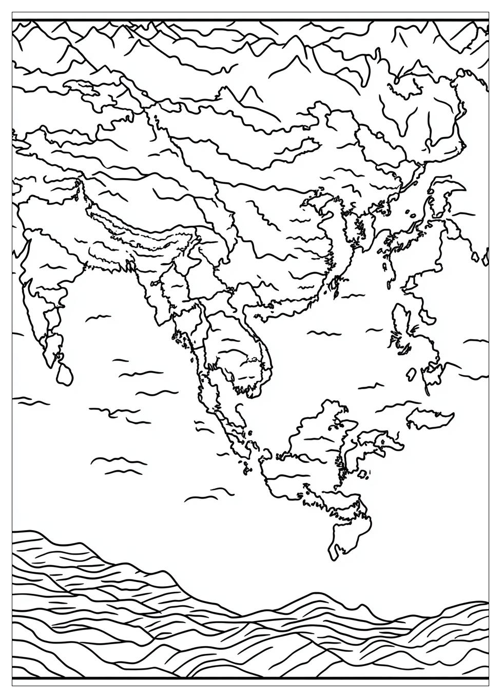 asia_map_coloring_pages_6