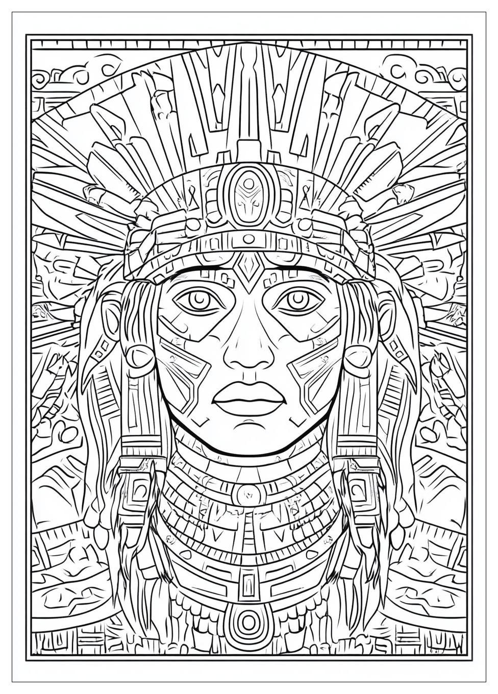 aztec_coloring_pages_4