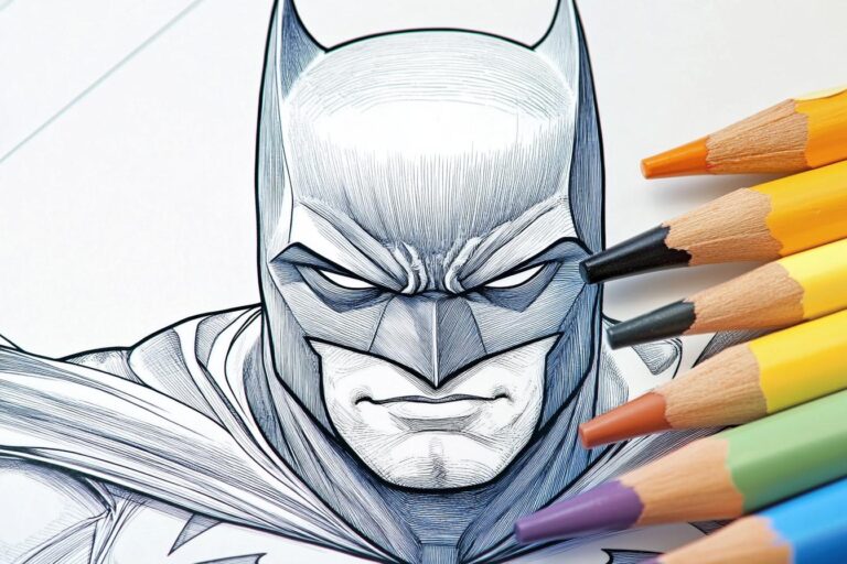 Batman Coloring Pages : Unleash Your Inner Artist with Printable Batman Images