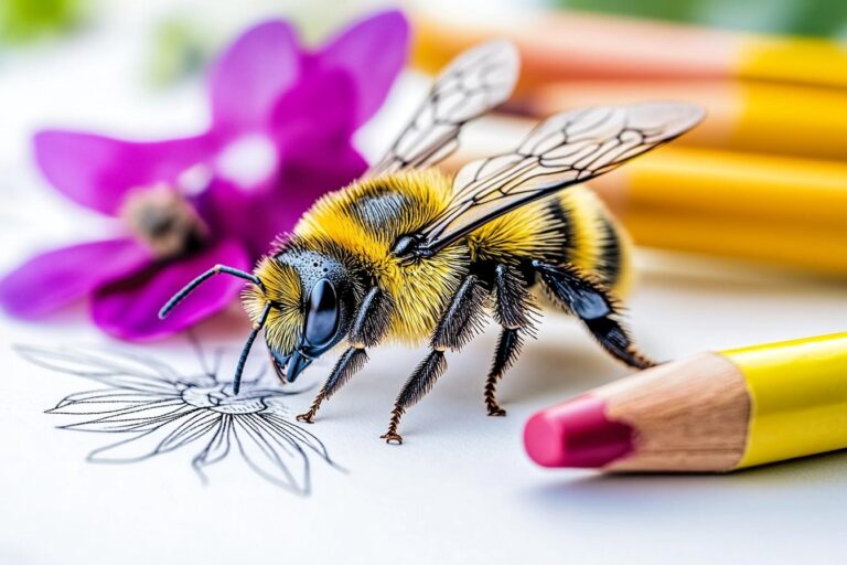 Bee Coloring Pages : Fun, Educational, and Creative