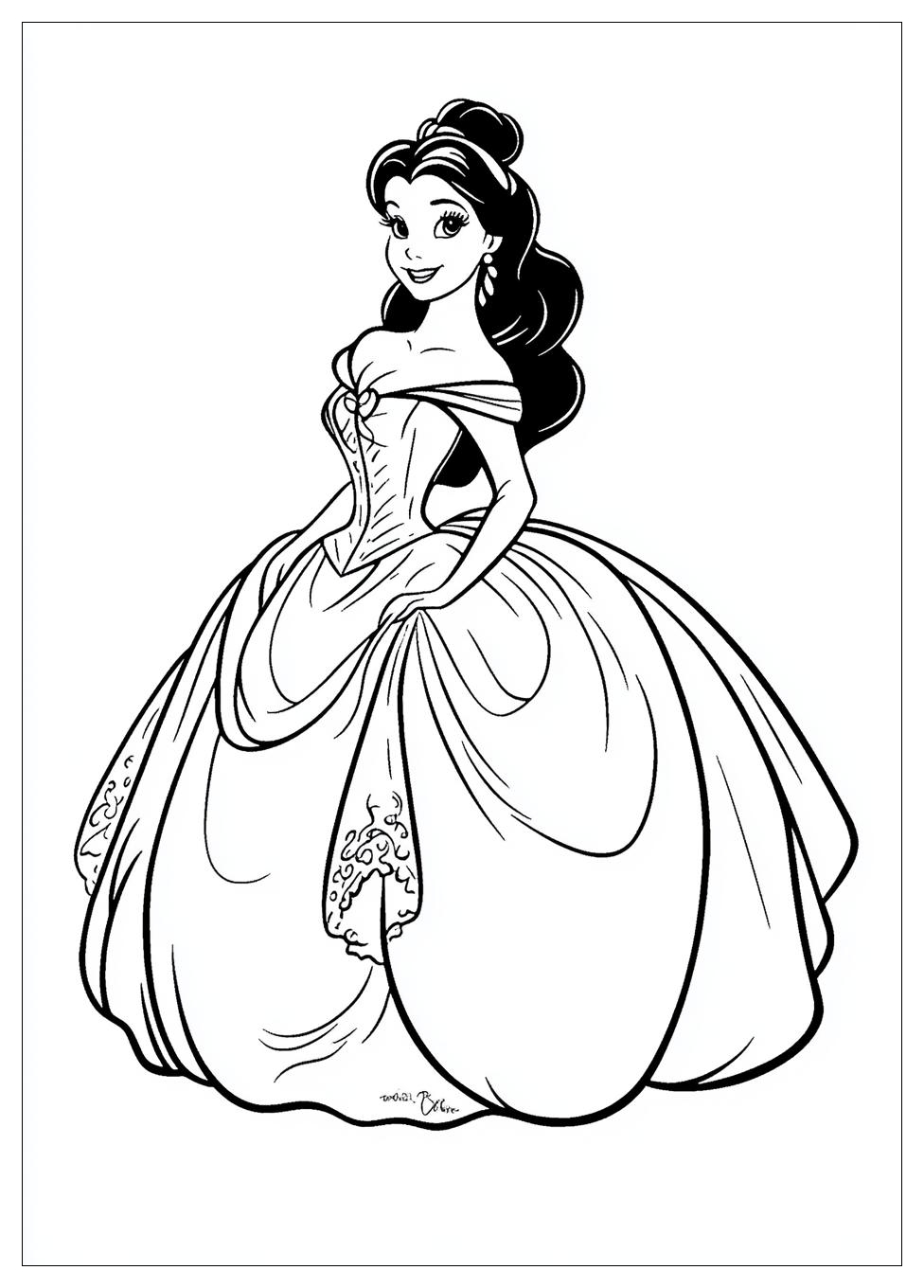 belle_coloring_pages_15