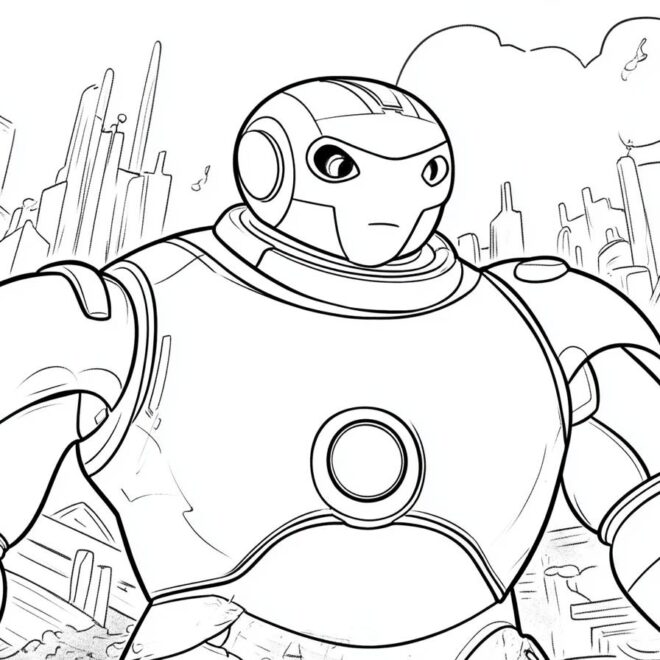 Big Hero 6 Coloring Pages : Unleash Your Creativity with Printable Character Designs