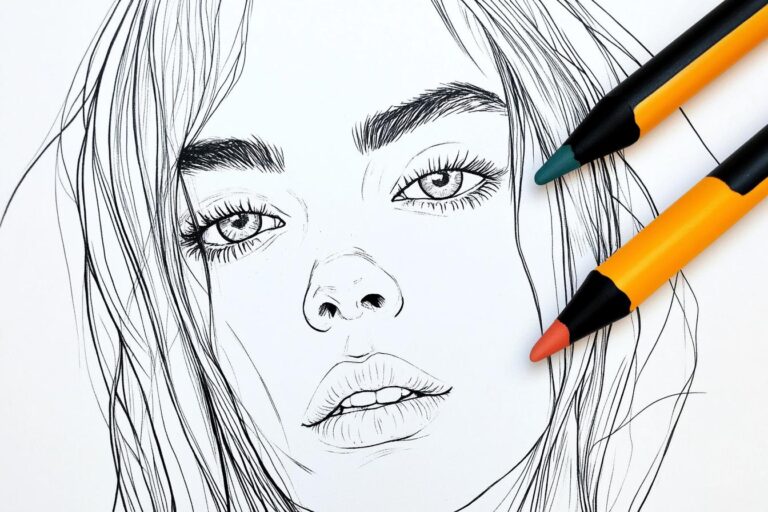 Billie Eilish Coloring Pages : Color Your Way Through Billie Eilish’s World