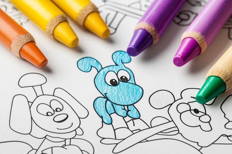 Blues Clues Coloring Pages : Fun & Educational Activities for Young Fans