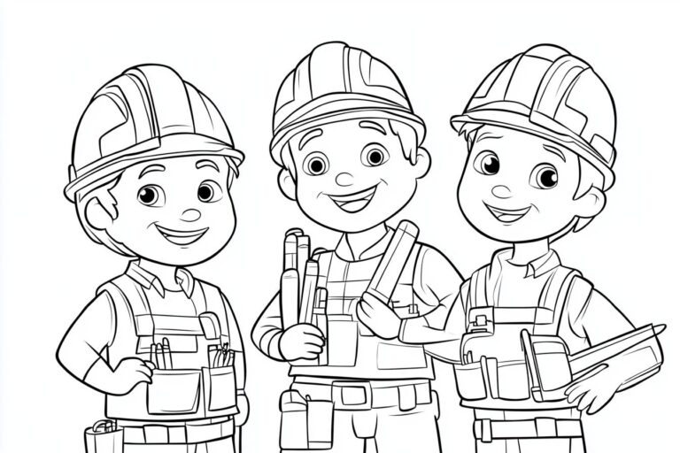 Bob The Builder Coloring Pages : Fun & Educational for Kids