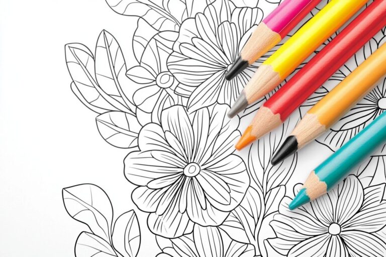 Books Coloring Pages : Color Your Way to Relaxation and Creativity