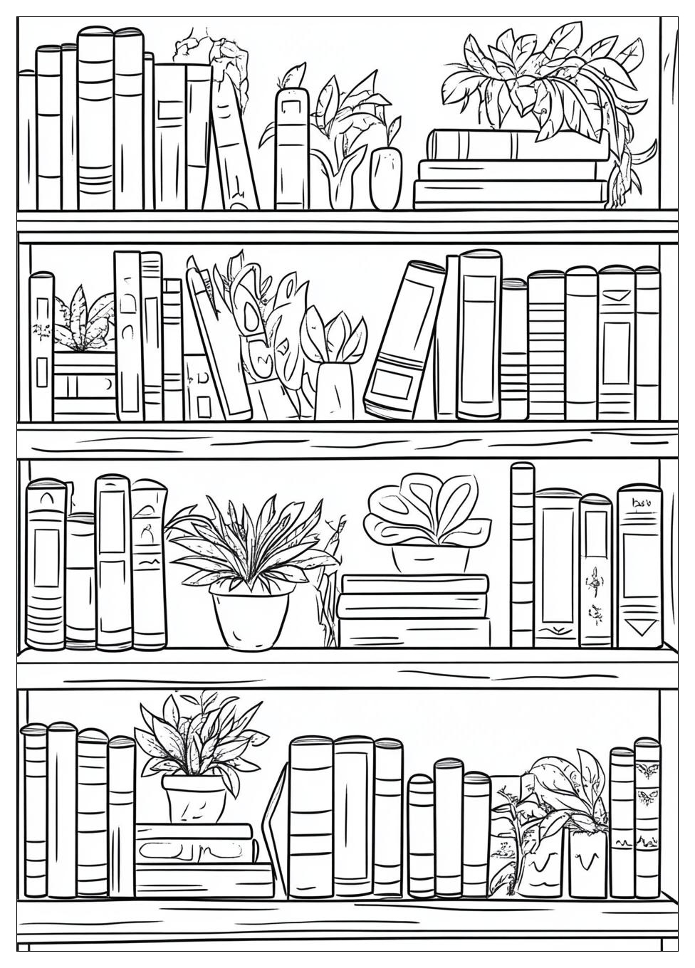 bookshelf_coloring_pages_3