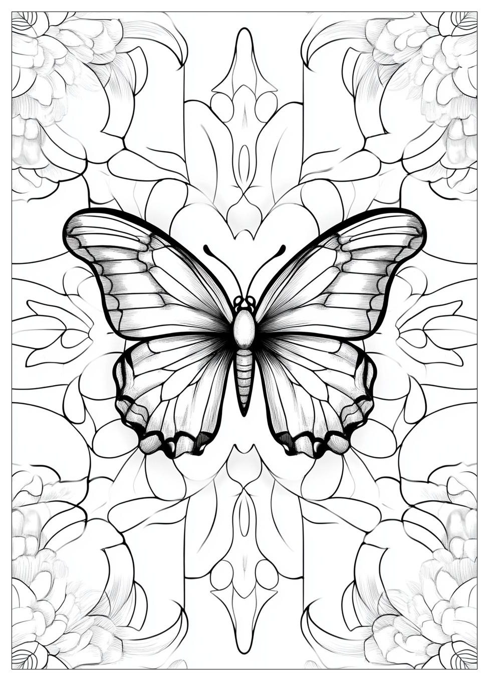 butterfly_mandala_coloring_pages_7