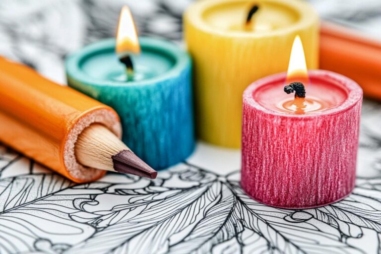 Candle Coloring Pages : Light Up Your Creativity
