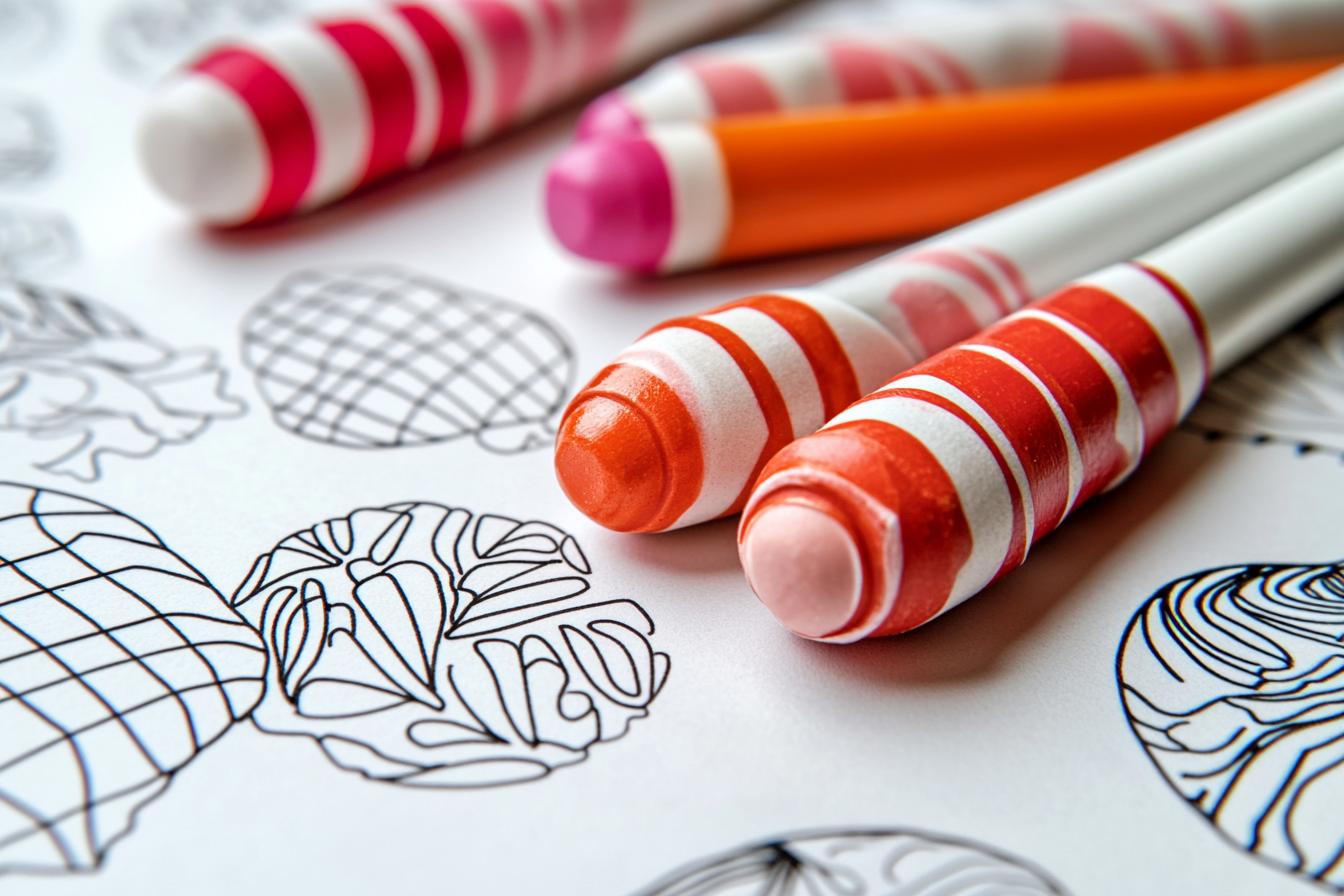 Free Printable PDF Candy Coloring Pages