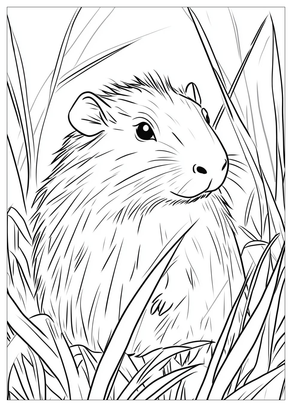 capybara_coloring_pages_1