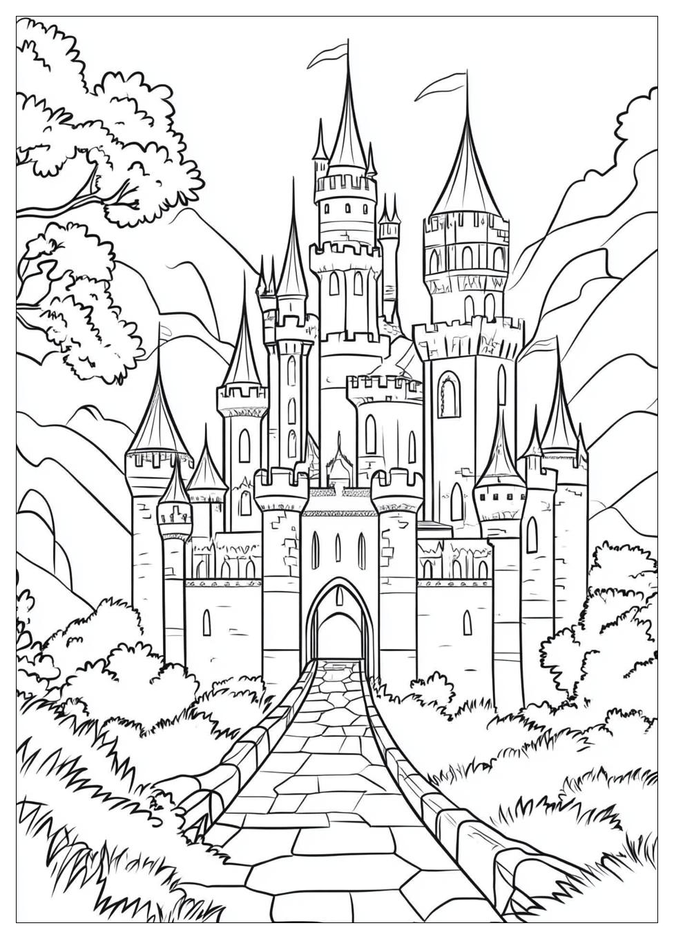 castle_coloring_pages_8