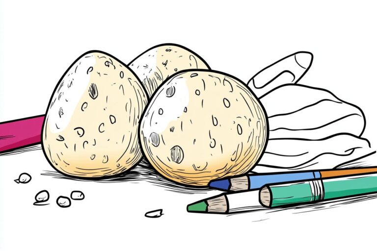 Chip And Potato Coloring Pages : Fun Printable Sheets for Kids