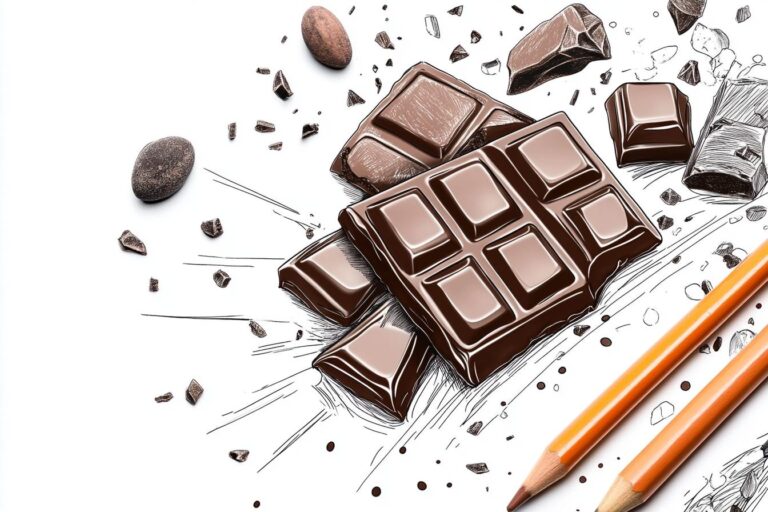 Chocolate Coloring Pages : Indulge in Sweet Treats to Color