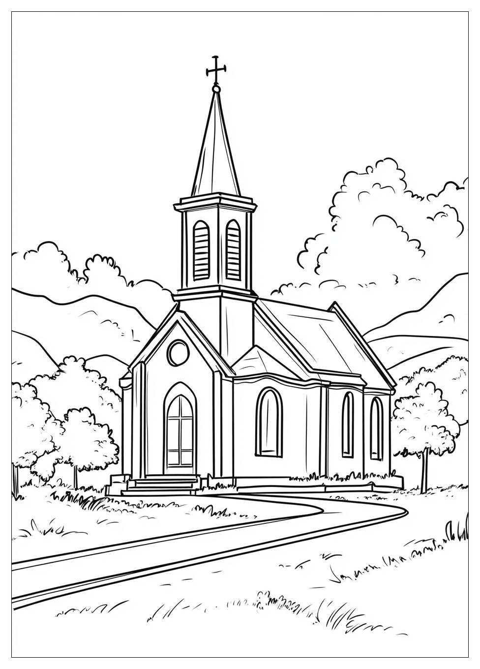 church_coloring_pages_1