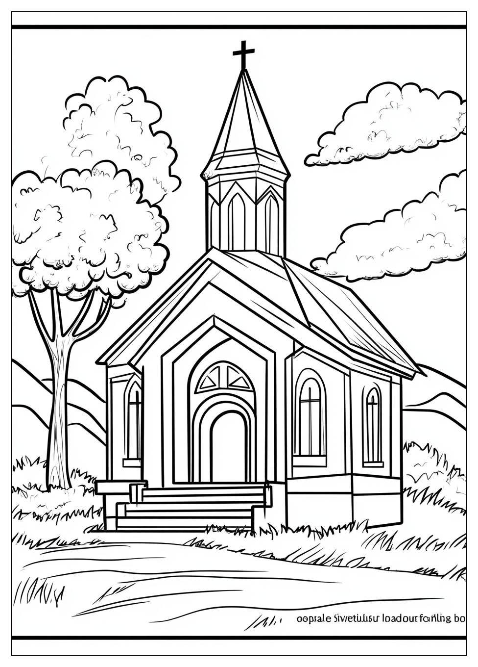church_coloring_pages_13