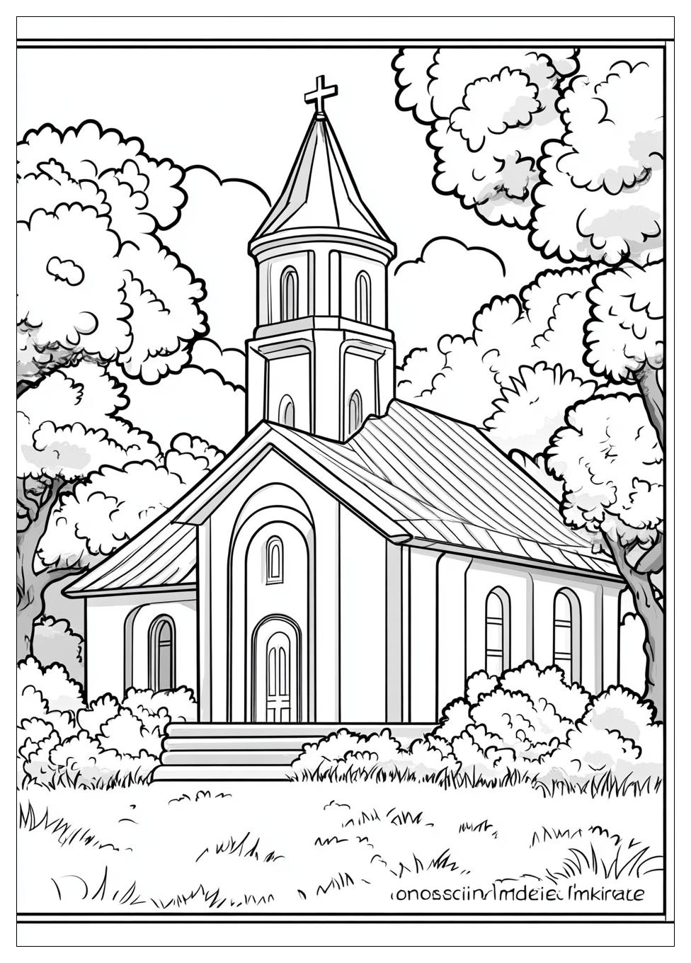 church_coloring_pages_19