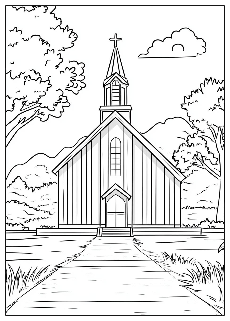 church_coloring_pages_3