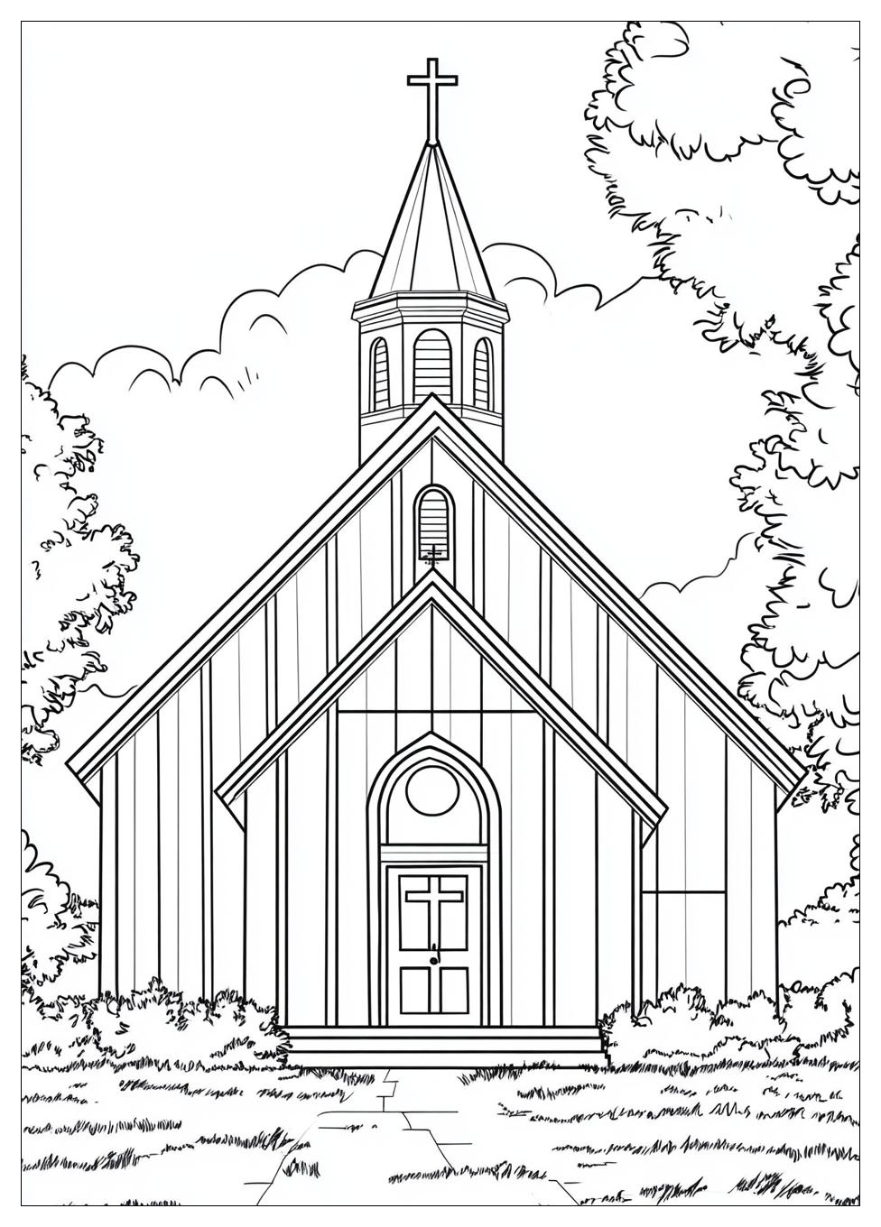 church_coloring_pages_7
