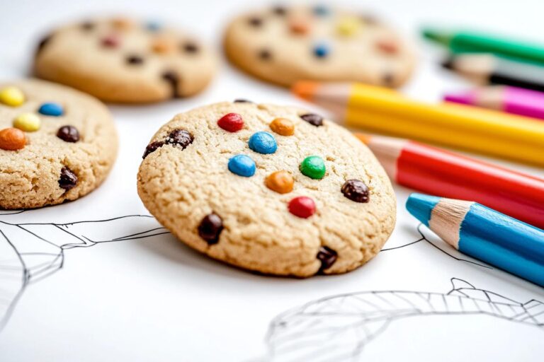 Cookies Coloring Pages : Sweet Treats for Little Artists
