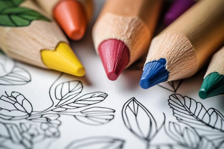 Cottagecore Coloring Pages : Rustic Charm & Floral Dreams