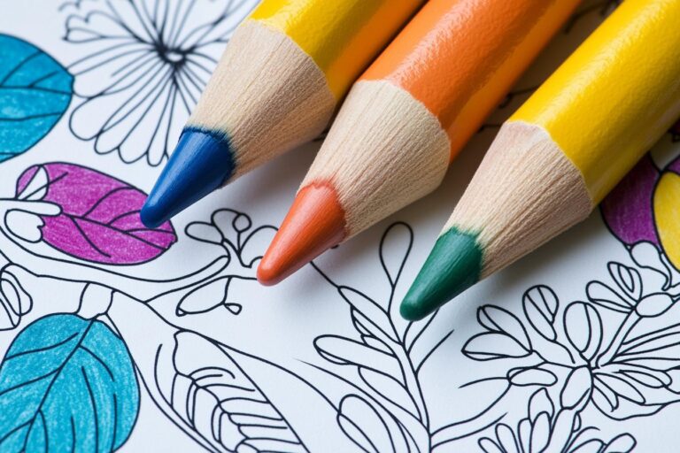 Cozy Coloring Pages : Stress Relief and Creative Expression