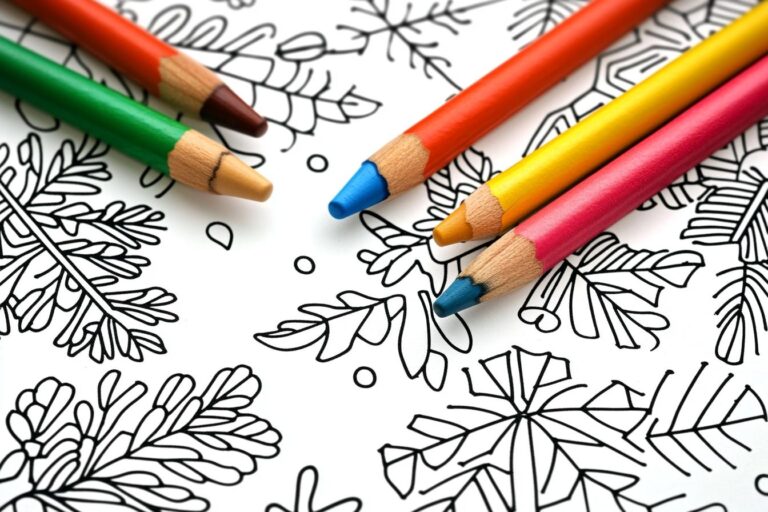 December Coloring Pages : Festive Fun for All Ages