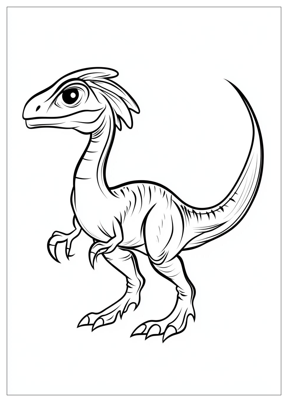 dilophosaurus_coloring_pages_2