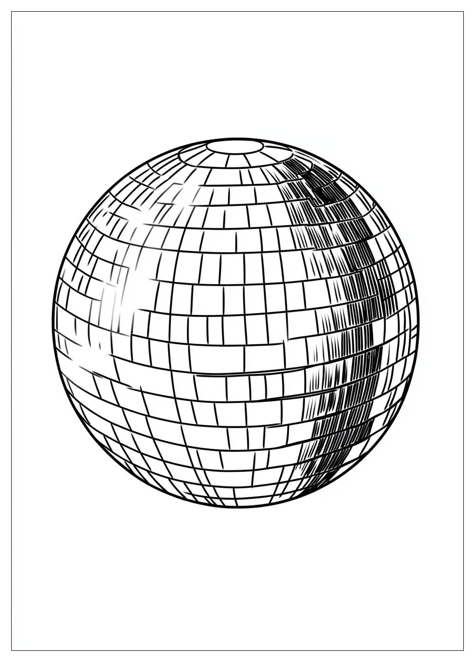 disco_ball_coloring_pages_1