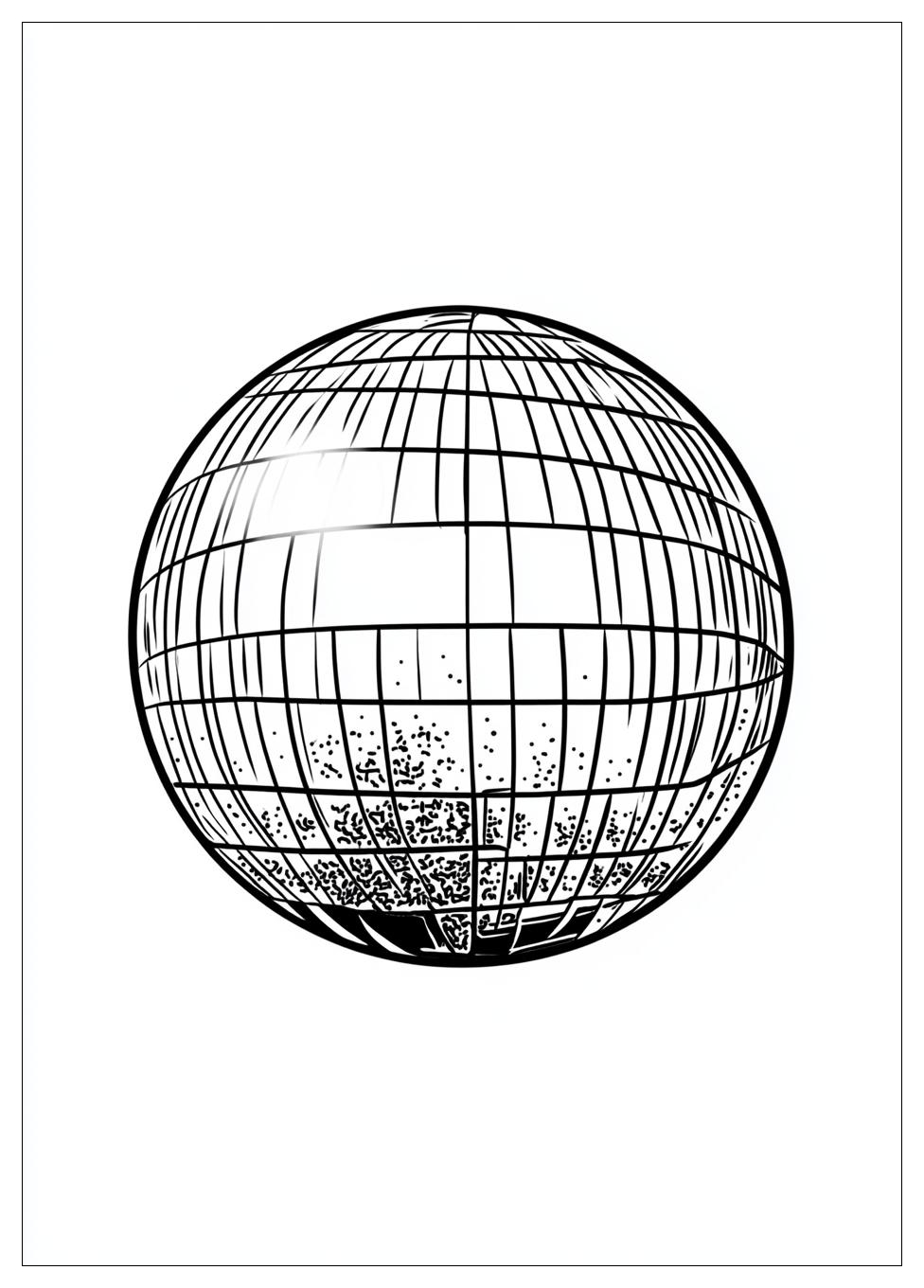 disco_ball_coloring_pages_4