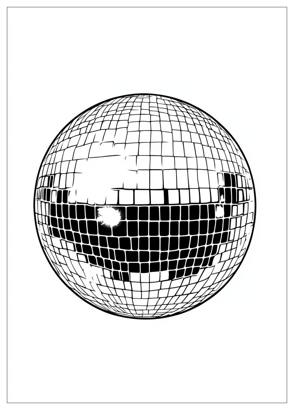 disco_ball_coloring_pages_5