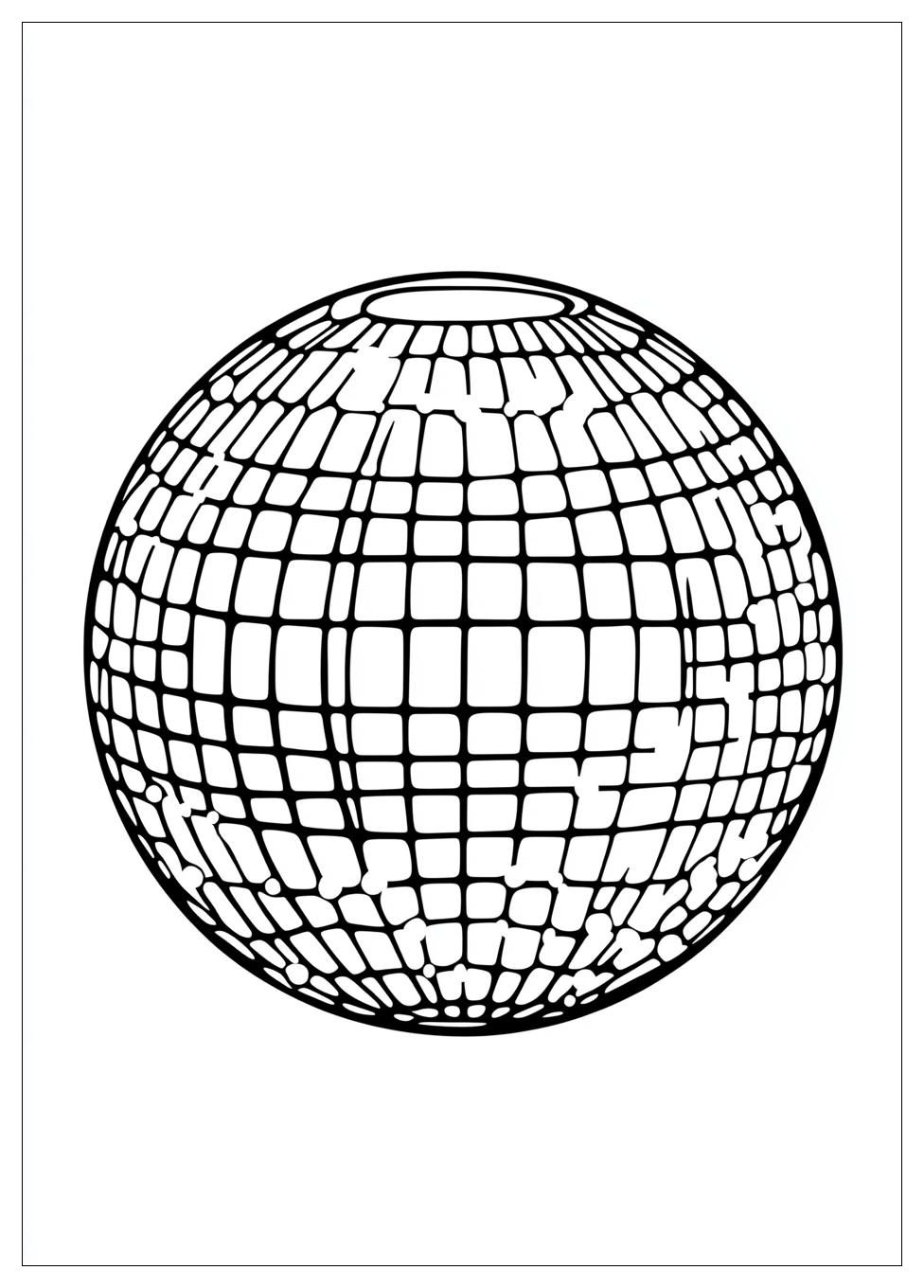 disco_ball_coloring_pages_6