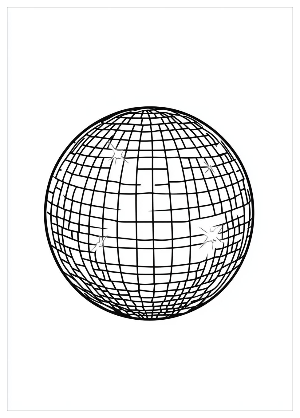 disco_ball_coloring_pages_8