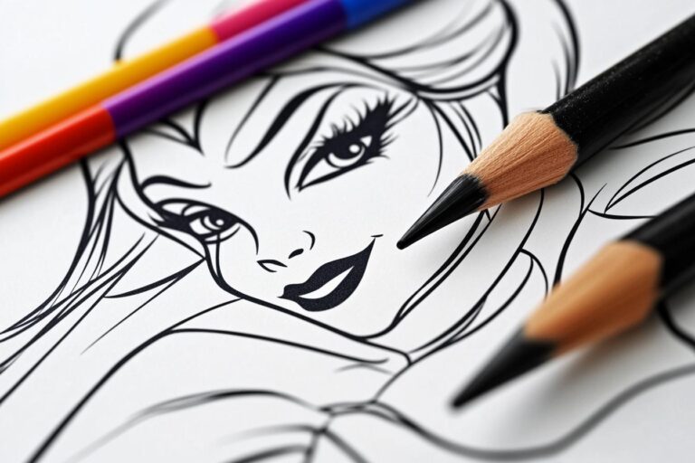 Disney Villain Coloring Pages : Unleash Your Inner Villain