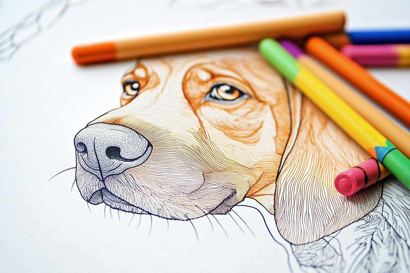 Dog Coloring Pages Free Printable PDF Dog Coloring Pages
