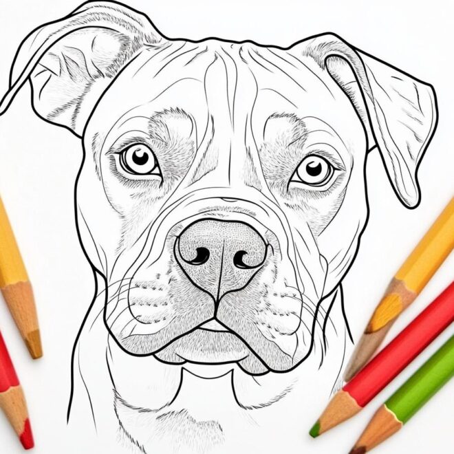 Dog Day Coloring Pages : Fun Dog-Themed Activities for Kids and Adults