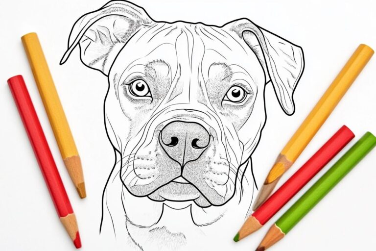 Dog Day Coloring Pages : Fun Dog-Themed Activities for Kids and Adults