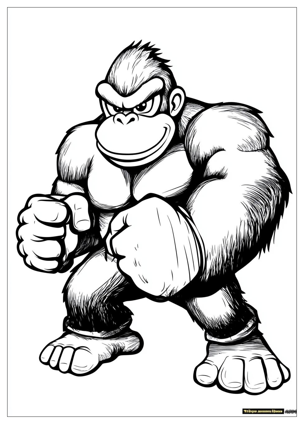 donkey_kong_coloring_pages_1